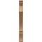 Ekena Millwork 6-in W x 48-in D x 48-in H Balboa Trad Rough Cedar Woodgrain TimberThane Outlooker, Primed Tan OUTUR060X48X48BOA04RCPR - alternate 3